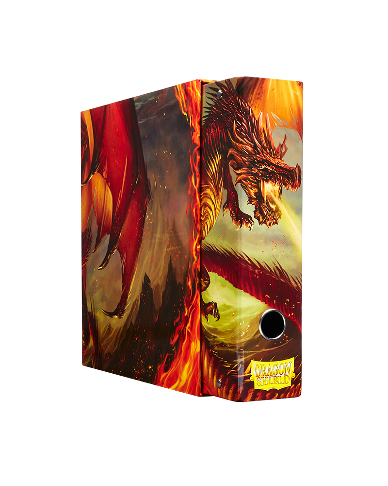 Dragon Shield: Slipcase Binder - Char (Red) | Gamers Paradise