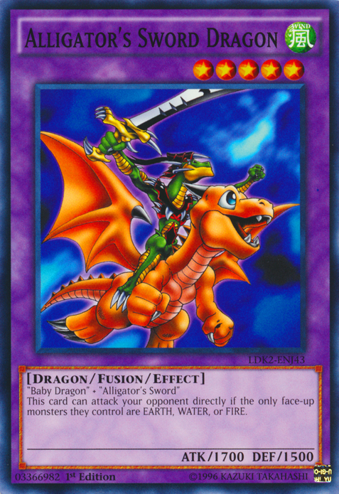 Alligator's Sword Dragon [LDK2-ENJ43] Common | Gamers Paradise