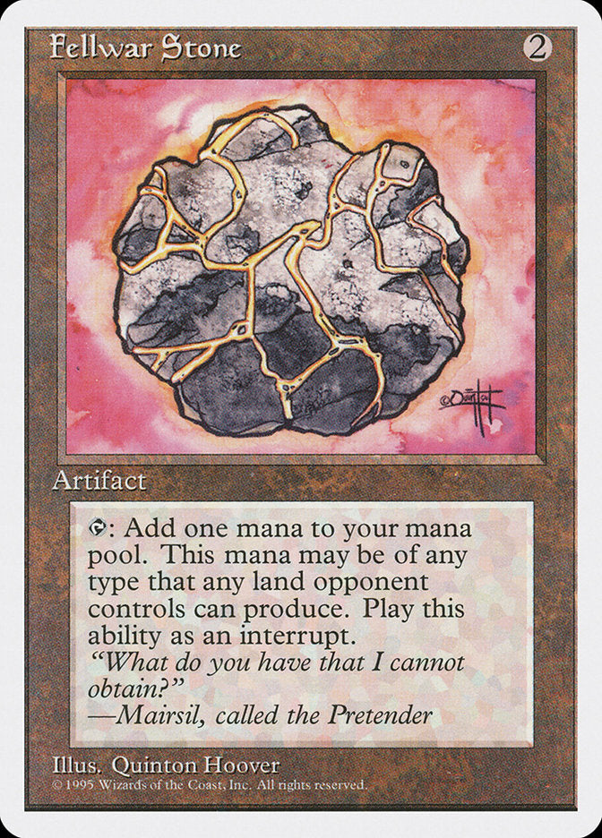 Fellwar Stone [Fourth Edition] | Gamers Paradise