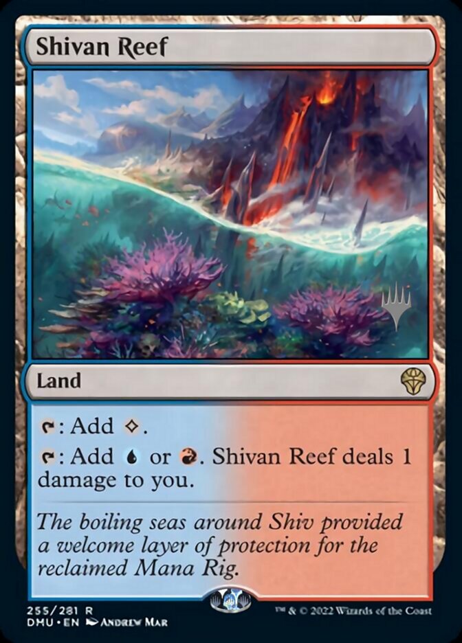 Shivan Reef (Promo Pack) [Dominaria United Promos] | Gamers Paradise