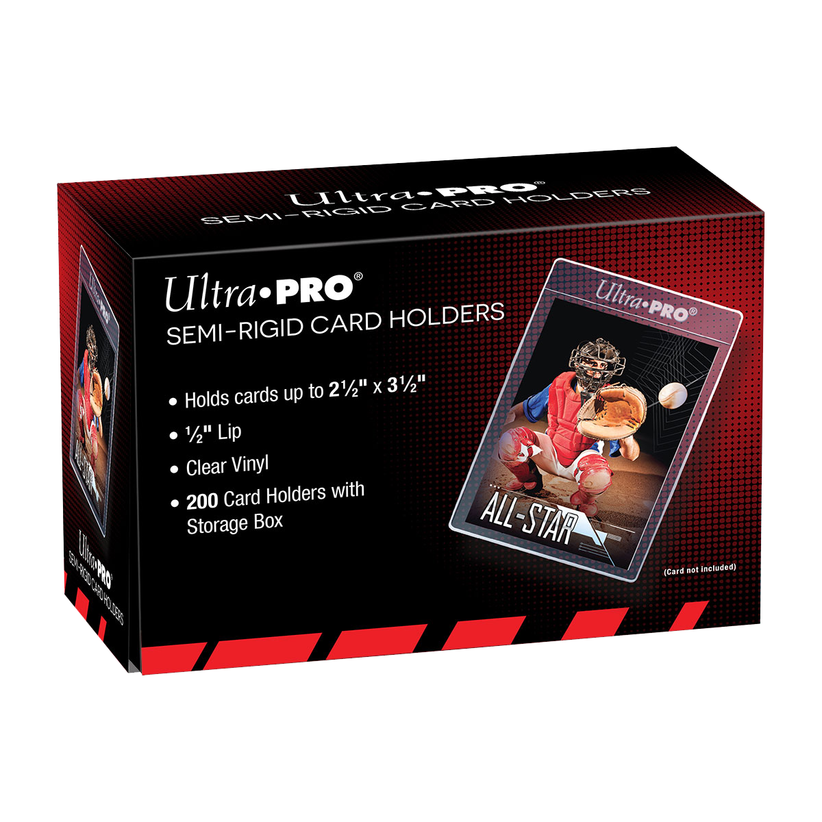 Ultra PRO: Lip Sleeves - Semi-Rigid (1/2" / 200ct) | Gamers Paradise