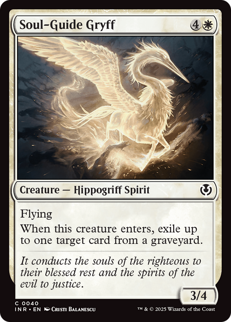 Soul-Guide Gryff [Innistrad Remastered] | Gamers Paradise
