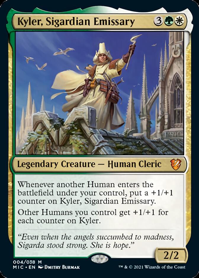 Kyler, Sigardian Emissary [Innistrad: Midnight Hunt Commander] | Gamers Paradise