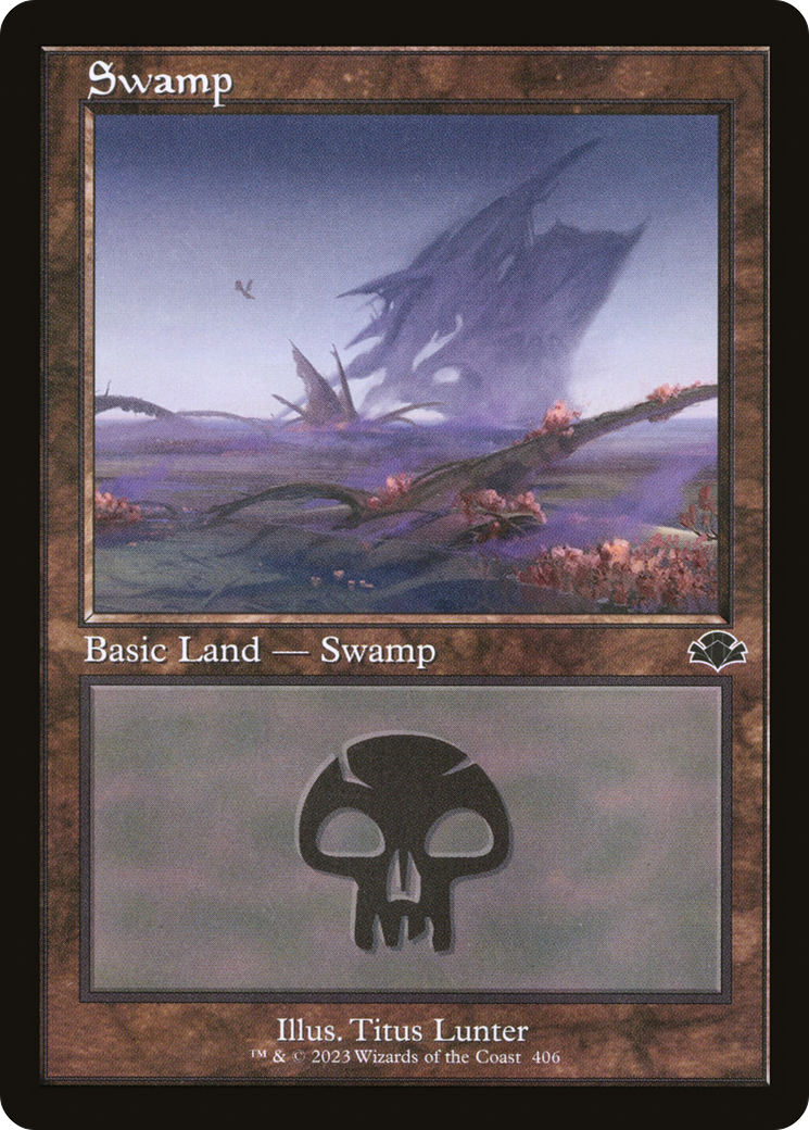 Swamp (406) (Retro) [Dominaria Remastered] | Gamers Paradise