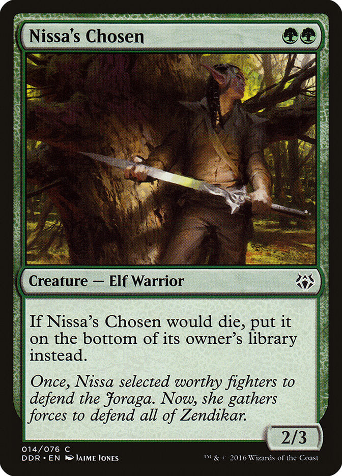 Nissa's Chosen [Duel Decks: Nissa vs. Ob Nixilis] | Gamers Paradise