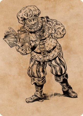 Volo, Itinerant Scholar Art Card [Commander Legends: Battle for Baldur's Gate Art Series] | Gamers Paradise
