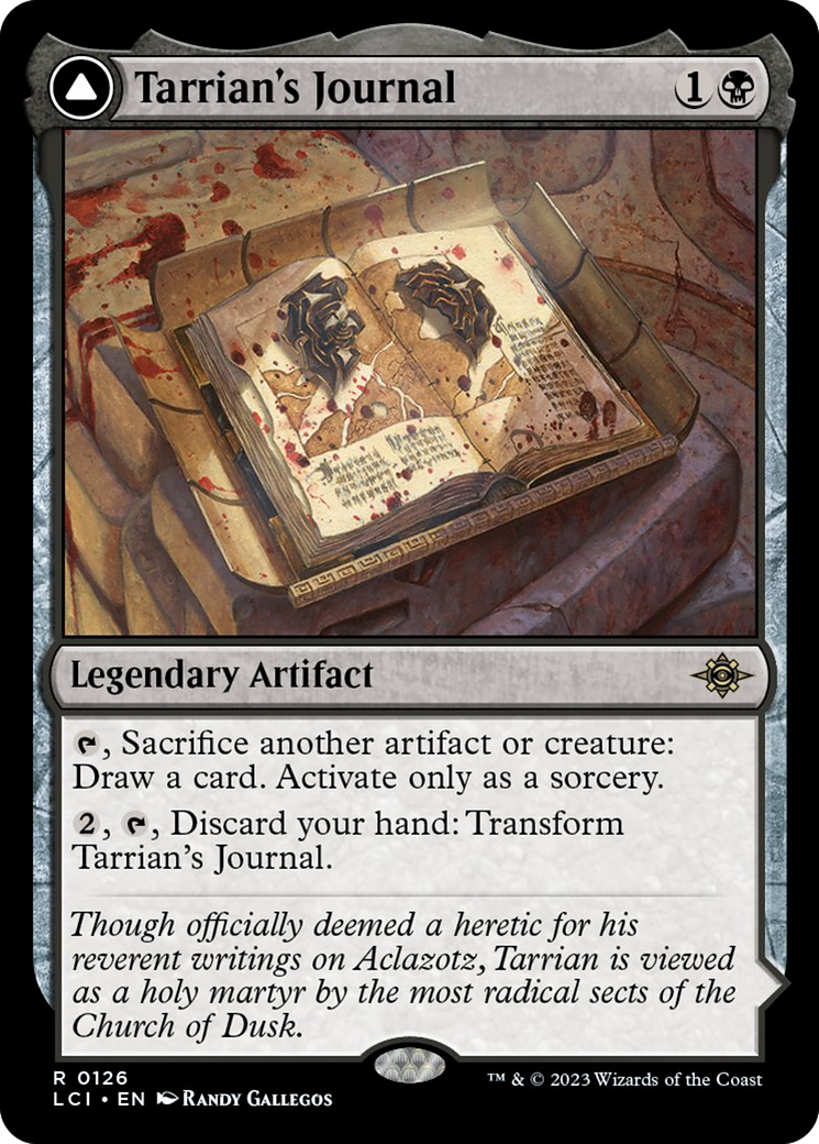 Tarrian's Journal // The Tomb of Aclazotz [The Lost Caverns of Ixalan] | Gamers Paradise