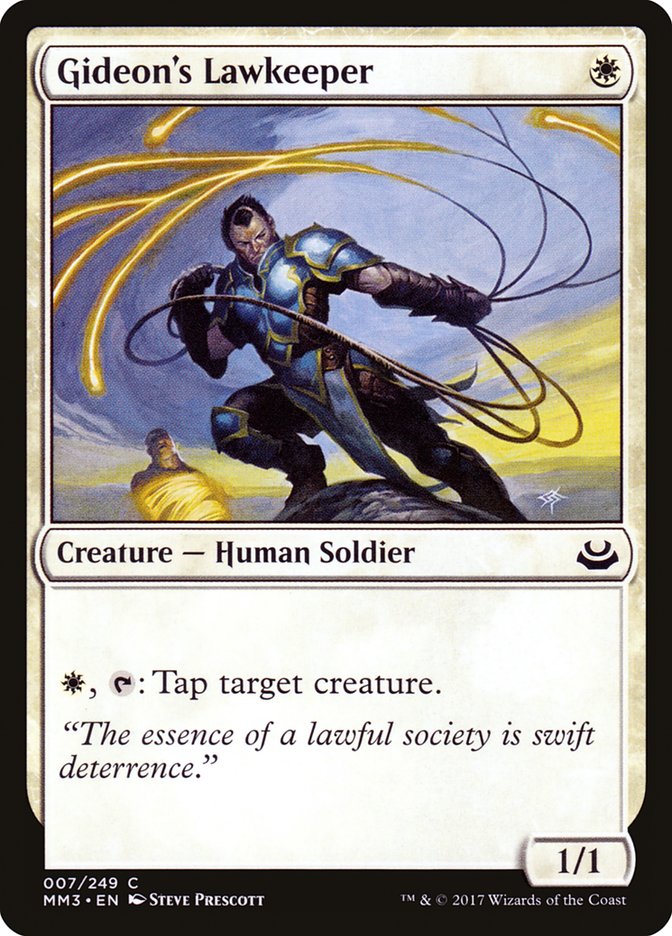 Gideon's Lawkeeper [Modern Masters 2017] | Gamers Paradise