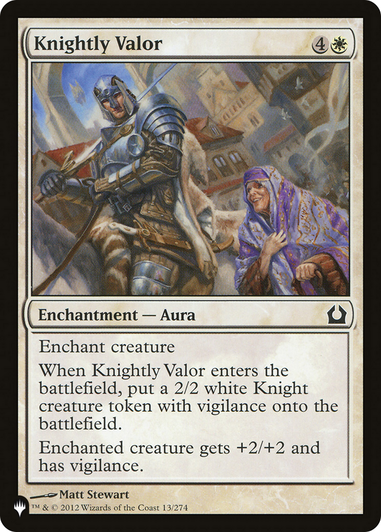 Knightly Valor [The List Reprints] | Gamers Paradise