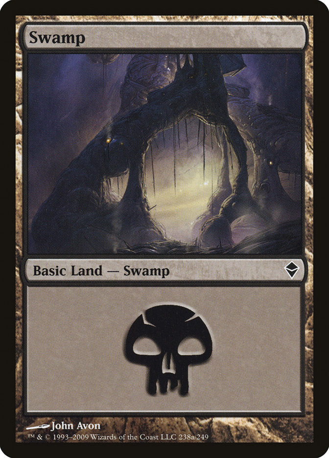 Swamp (238a) [Zendikar] | Gamers Paradise
