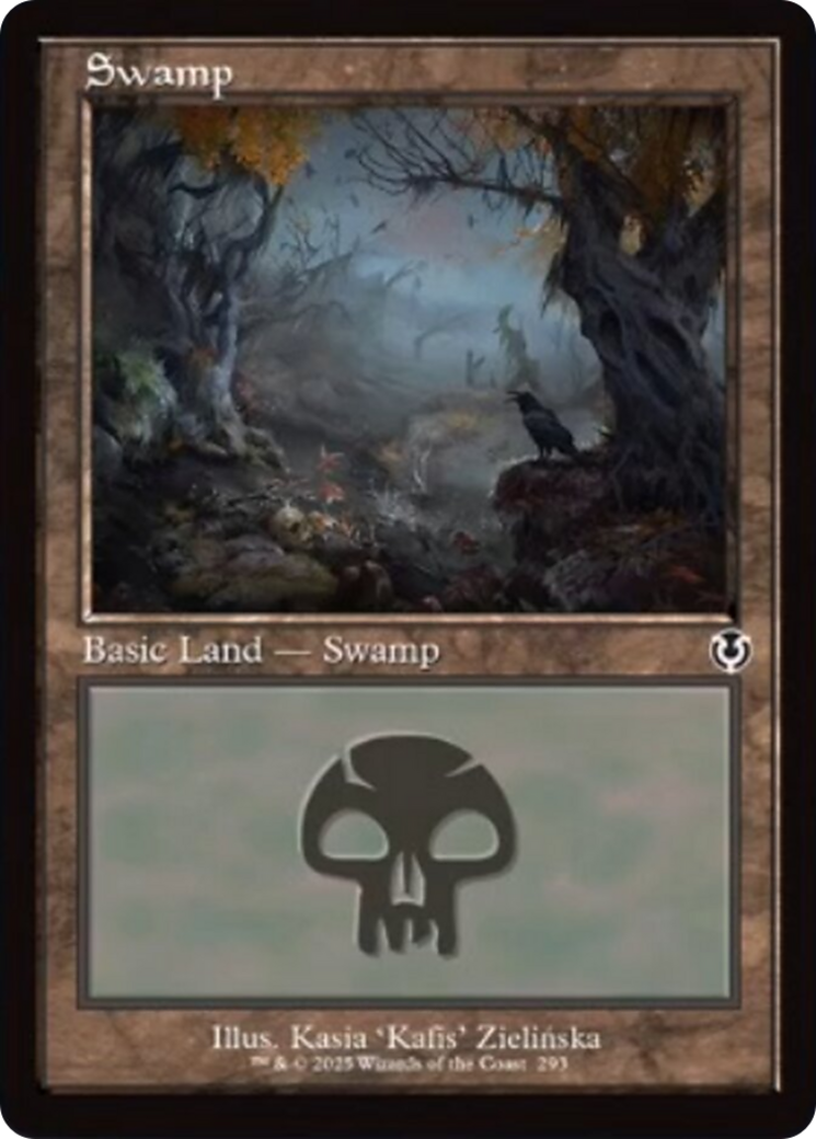 Swamp (293) (Retro Frame) [Innistrad Remastered] | Gamers Paradise