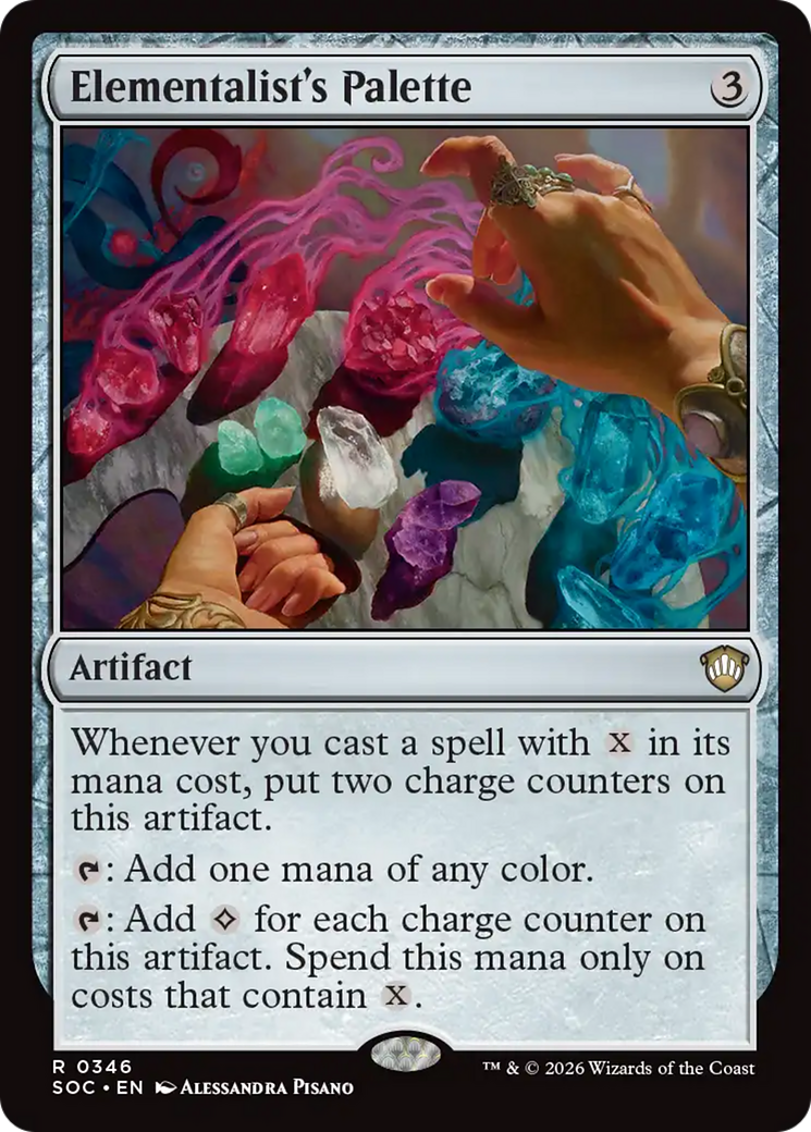 Elementalist's Palette [Secrets of Strixhaven Commander] | Gamers Paradise