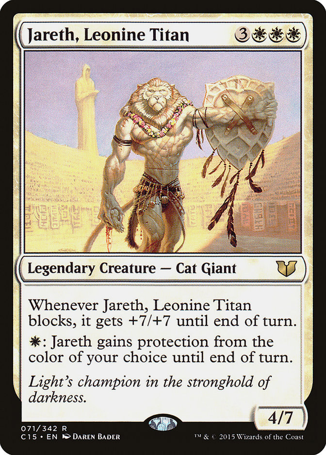 Jareth, Leonine Titan [Commander 2015] | Gamers Paradise