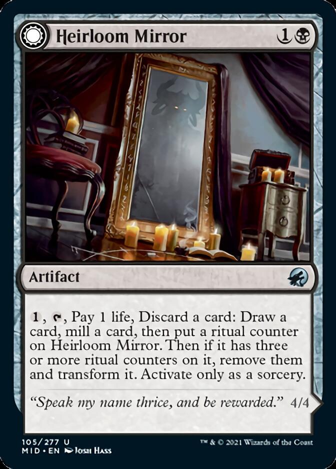 Heirloom Mirror // Inherited Fiend [Innistrad: Midnight Hunt] | Gamers Paradise