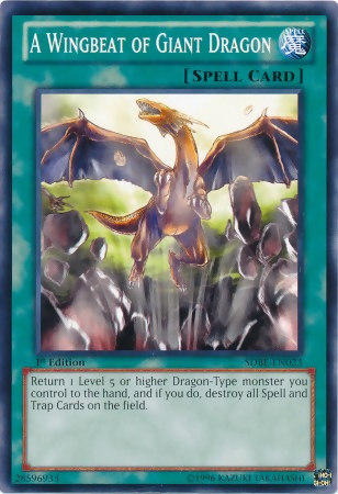 A Wingbeat of Giant Dragon [SDBE-EN023] Common | Gamers Paradise