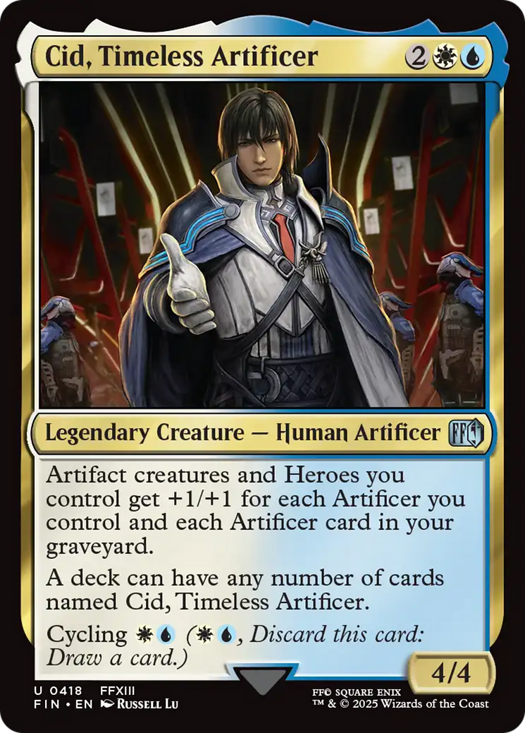 Cid, Timeless Artificer (0418) [FINAL FANTASY] | Gamers Paradise