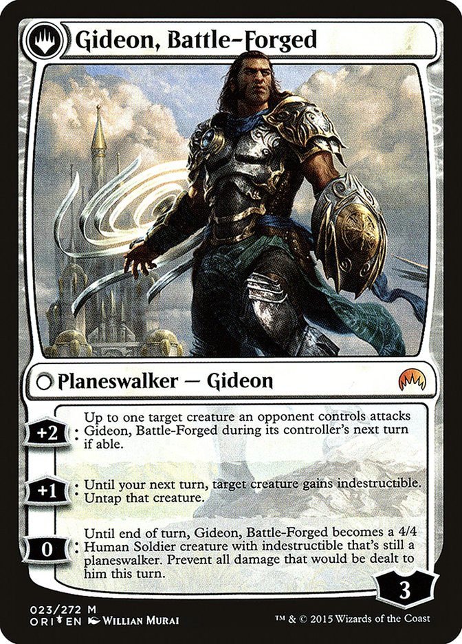Kytheon, Hero of Akros // Gideon, Battle-Forged [Magic Origins Prerelease Promos] | Gamers Paradise