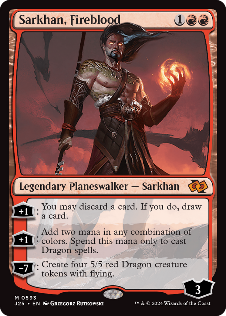 Sarkhan, Fireblood [Foundations Jumpstart] | Gamers Paradise