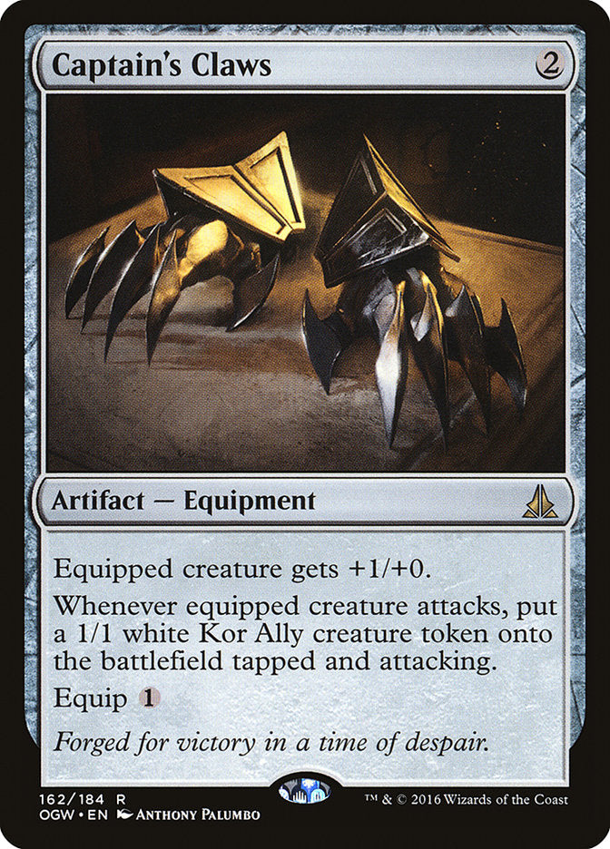 Captain's Claws [Oath of the Gatewatch] | Gamers Paradise