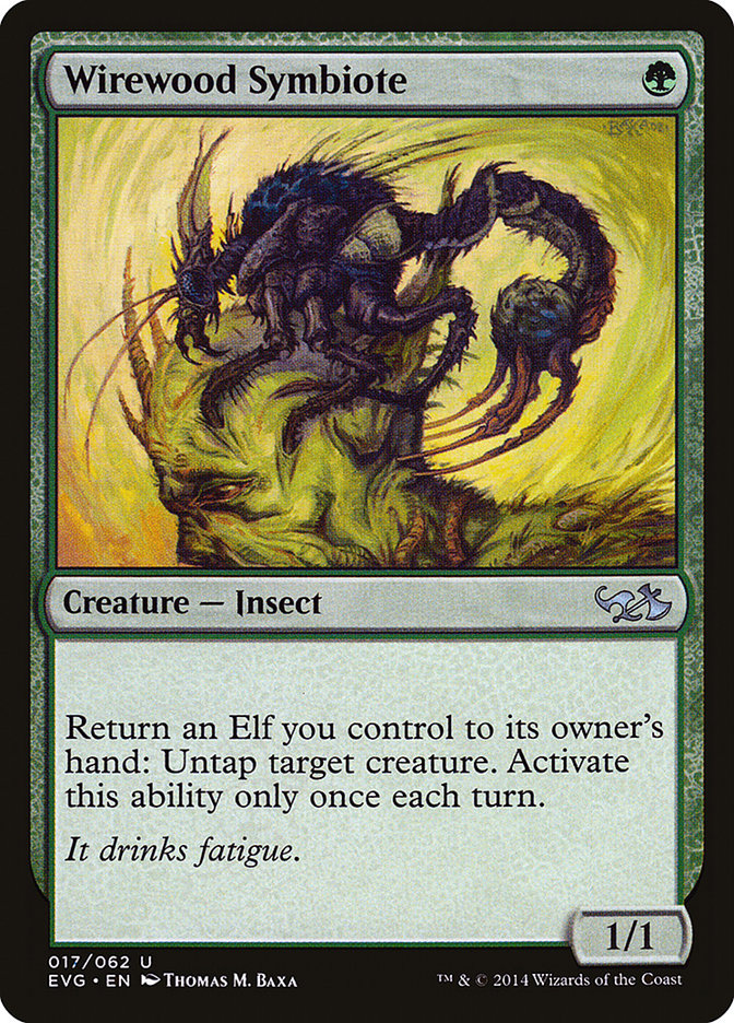 Wirewood Symbiote (Elves vs. Goblins) [Duel Decks Anthology] | Gamers Paradise