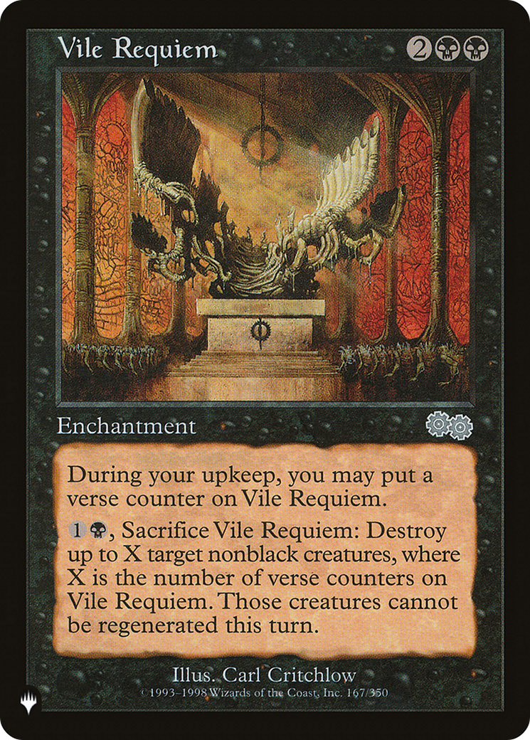 Vile Requiem (USG) [The List Reprints] | Gamers Paradise