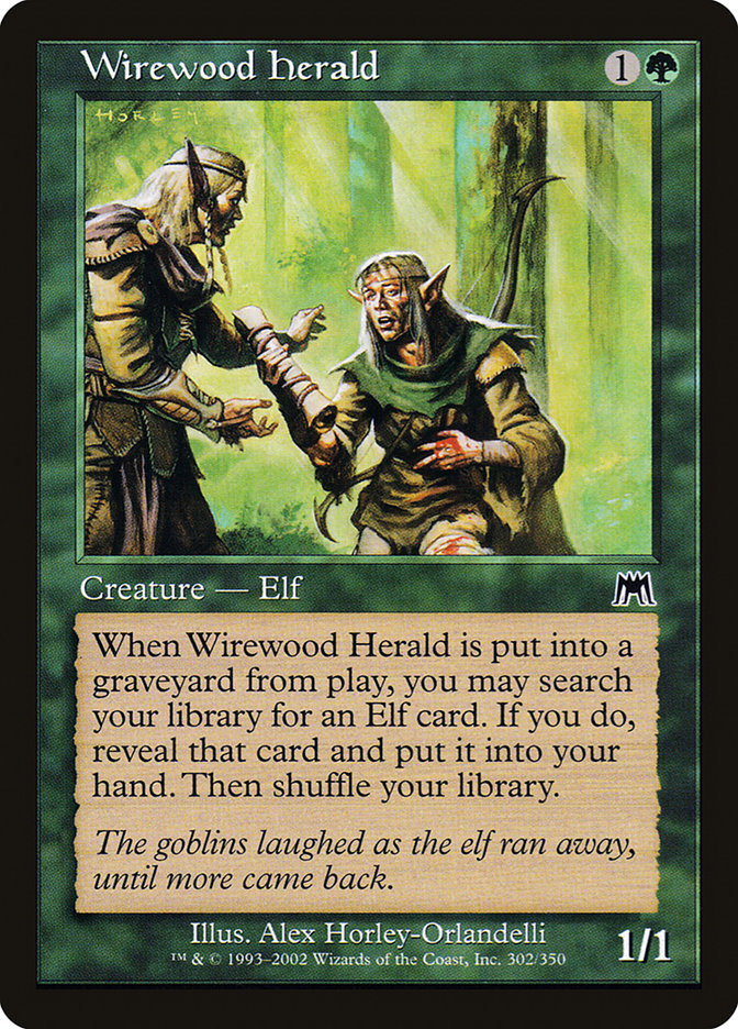 Wirewood Herald [Onslaught] | Gamers Paradise