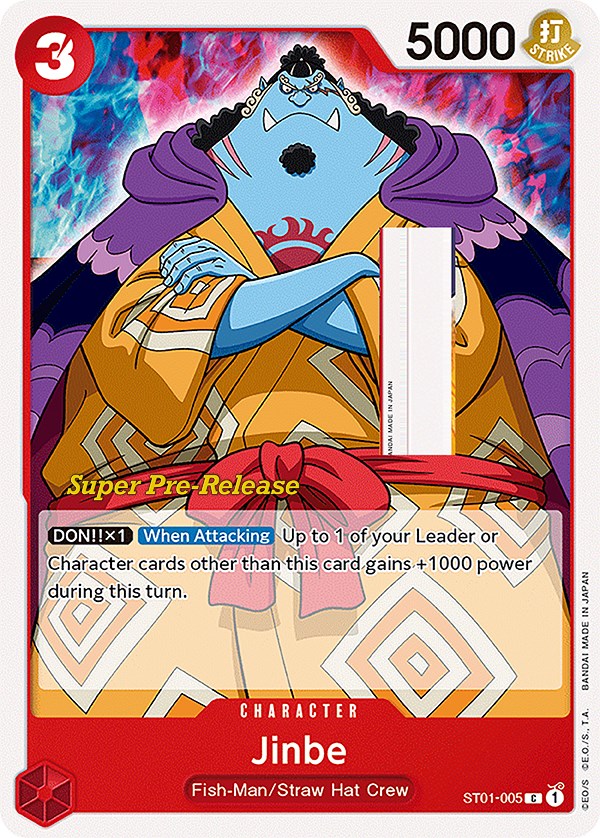 Jinbe [Super Pre-Release Starter Deck: Straw Hat Crew] | Gamers Paradise