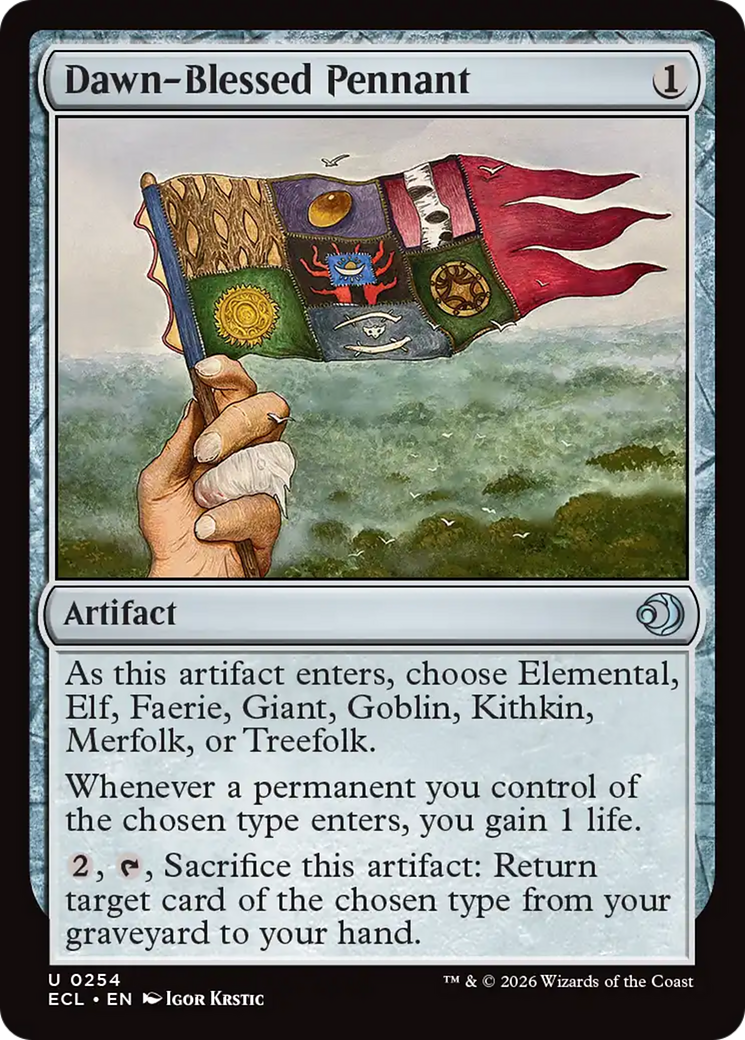 Dawn-Blessed Pennant [Lorwyn Eclipsed] | Gamers Paradise