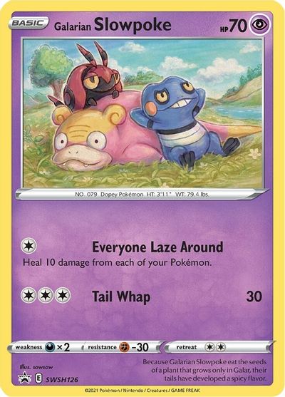 Galarian Slowpoke (SWSH126) [Sword & Shield: Black Star Promos] | Gamers Paradise