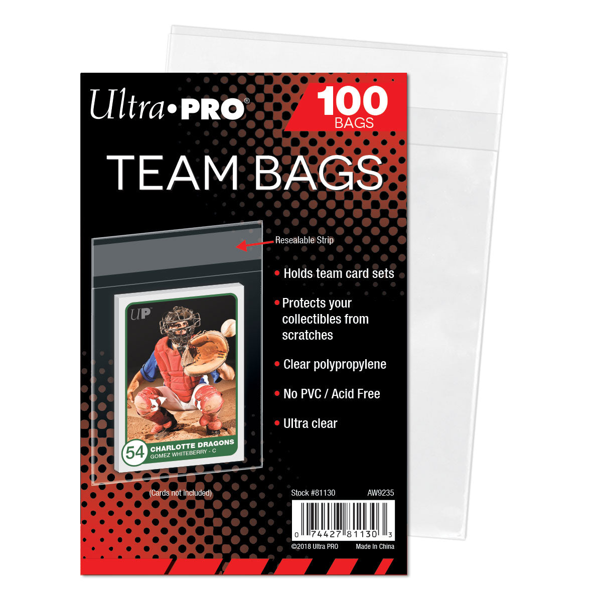 Ultra PRO: Resealable Team Bags (100ct) | Gamers Paradise