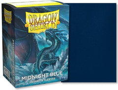 Dragon Shield: Standard 100ct Sleeves - Midnight Blue (Matte) | Gamers Paradise