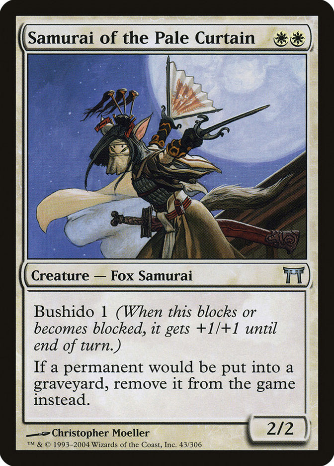 Samurai of the Pale Curtain [Champions of Kamigawa] | Gamers Paradise