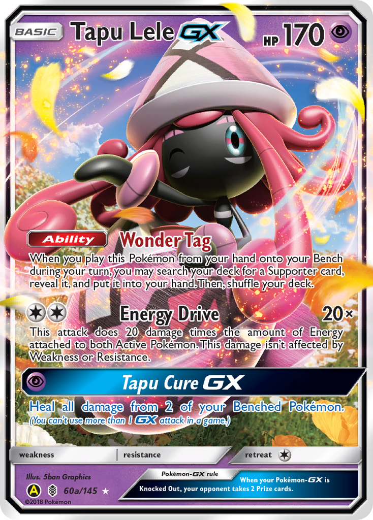 Tapu Lele GX (60a/145) [Alternate Art Promos] | Gamers Paradise