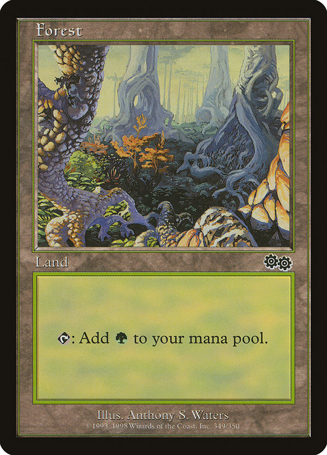 Forest (349) [Urza's Saga] | Gamers Paradise