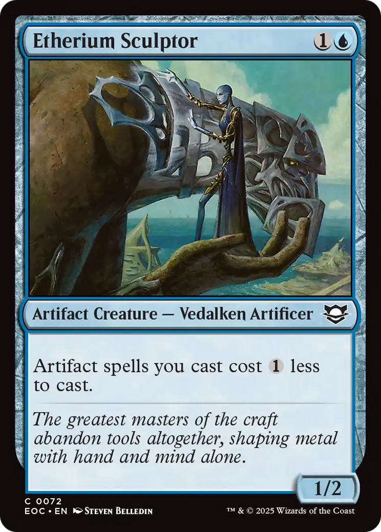 Etherium Sculptor [Edge of Eternities Commander] | Gamers Paradise
