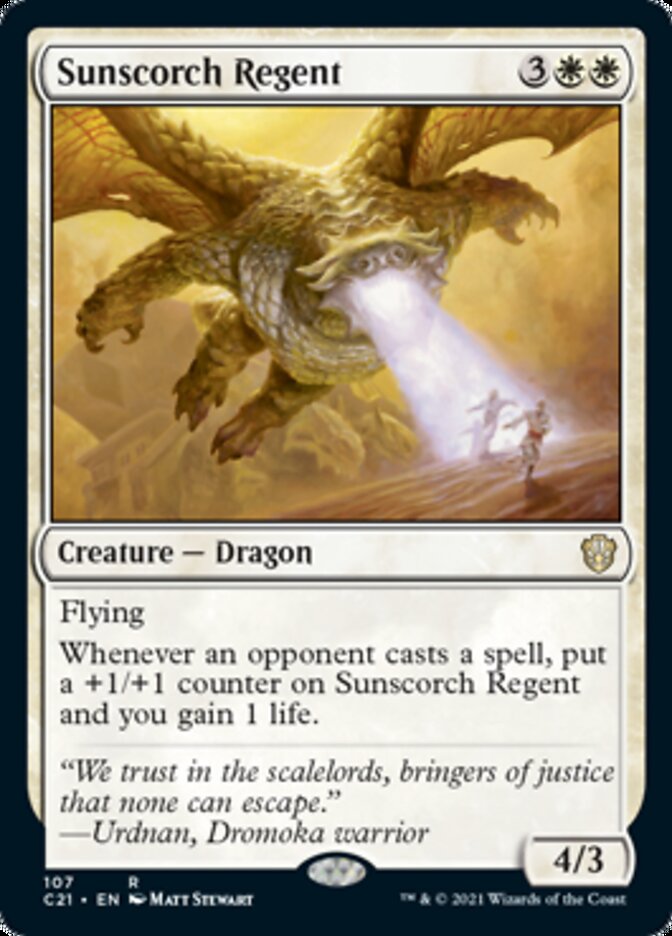 Sunscorch Regent [Commander 2021] | Gamers Paradise