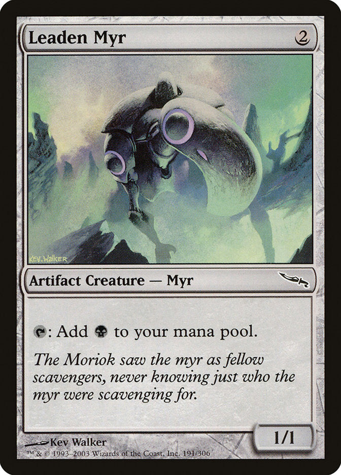 Leaden Myr [Mirrodin] | Gamers Paradise