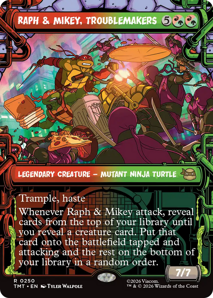 Raph & Mikey, Troublemakers (Showcase) [Teenage Mutant Ninja Turtles] | Gamers Paradise