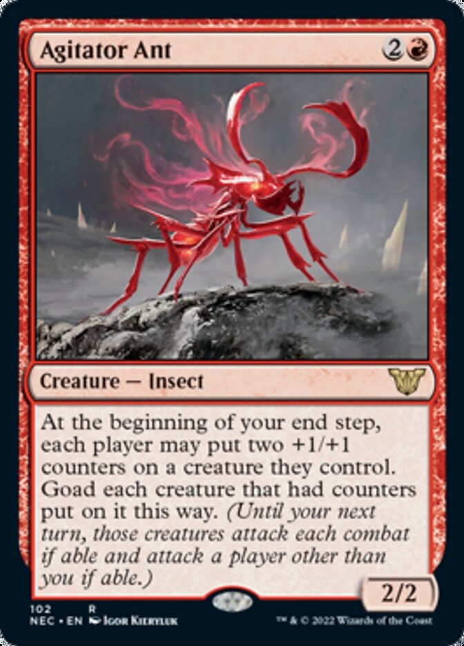 Agitator Ant [Kamigawa: Neon Dynasty Commander] | Gamers Paradise