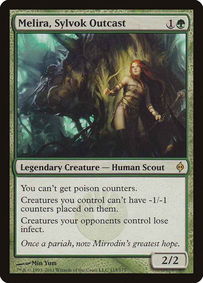 Melira, Sylvok Outcast [New Phyrexia] | Gamers Paradise