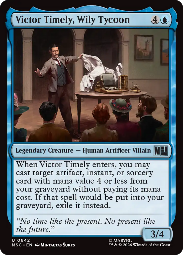 Victor Timely, Wily Tycoon [Marvel Super Heroes Commander] | Gamers Paradise