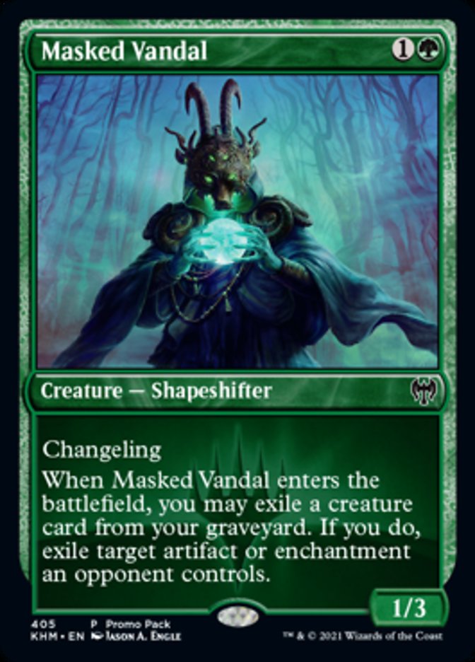 Masked Vandal (Promo Pack) [Kaldheim Promos] | Gamers Paradise