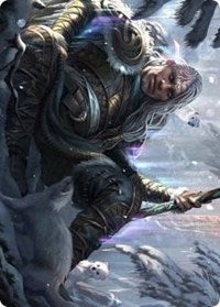 Jorn, God of Winter Art Card [Kaldheim Art Series] | Gamers Paradise