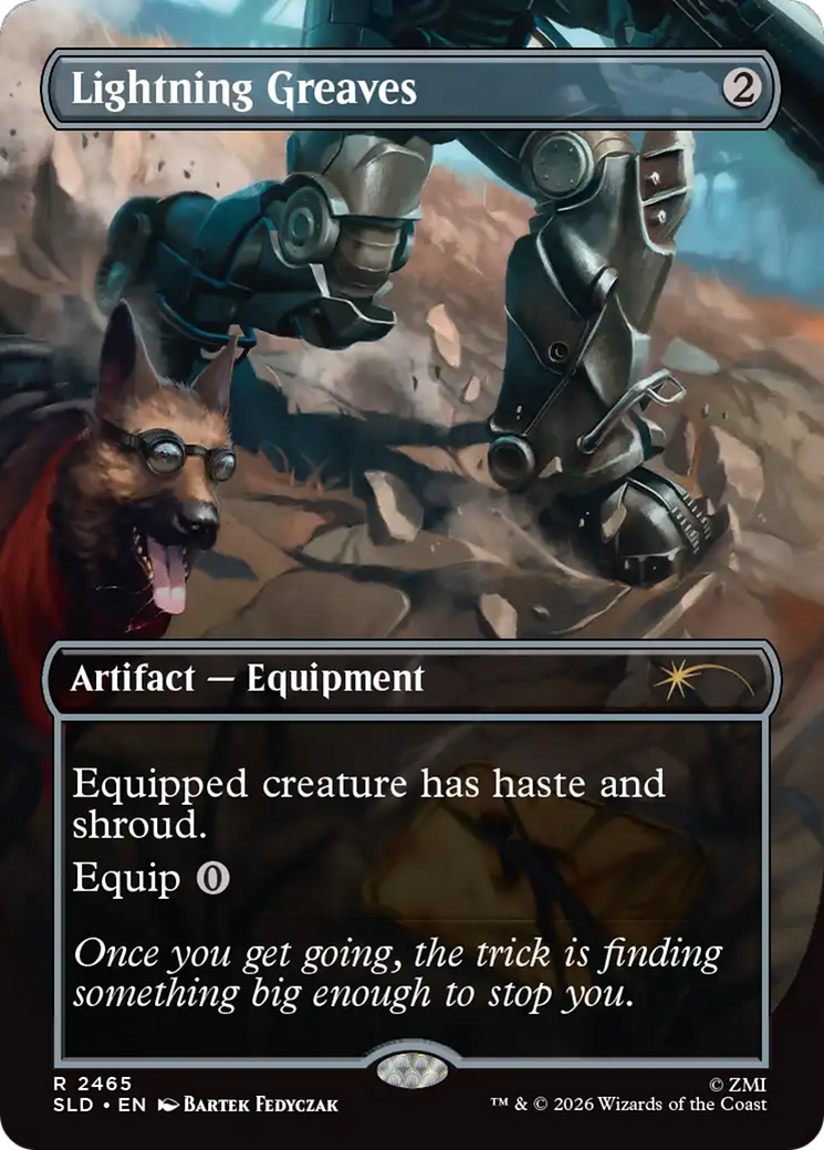 Lightning Greaves (2465) [Secret Lair Drop Series] | Gamers Paradise