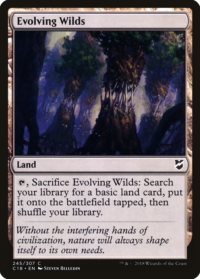 Evolving Wilds [Commander 2018] | Gamers Paradise