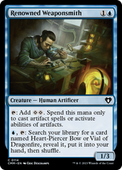 Renowned Weaponsmith [Commander Masters] | Gamers Paradise