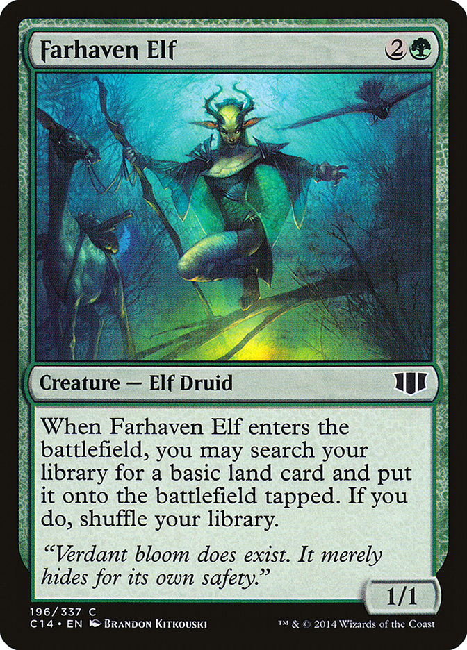 Farhaven Elf [Commander 2014] | Gamers Paradise