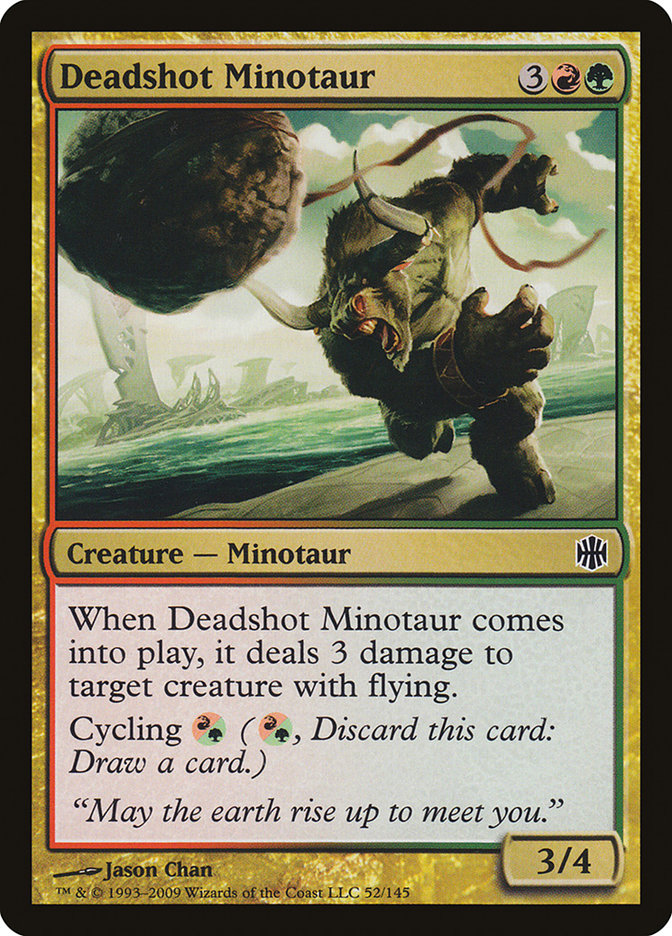 Deadshot Minotaur [Alara Reborn] | Gamers Paradise