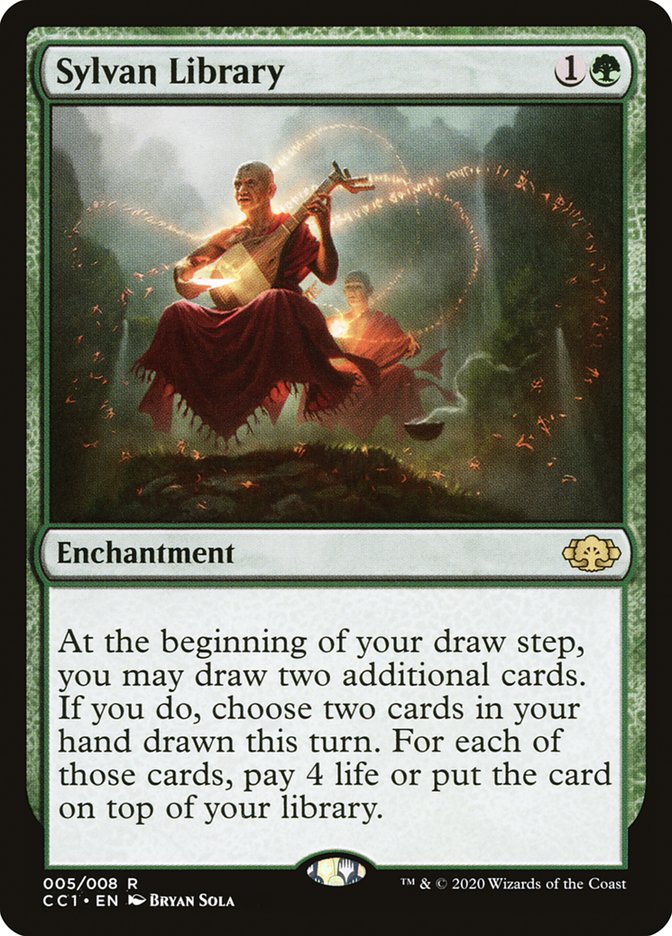 Sylvan Library [Commander Collection: Green] | Gamers Paradise