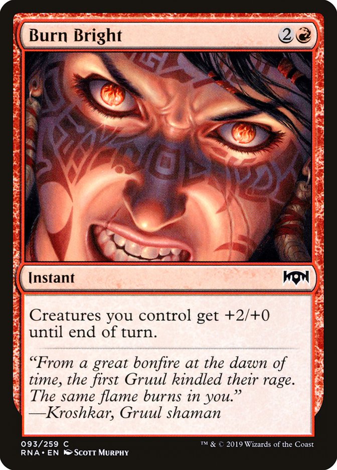Burn Bright [Ravnica Allegiance] | Gamers Paradise